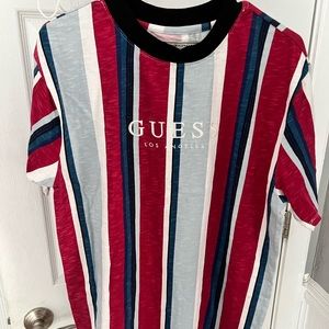 NWT GUESS Originals striped t shirt